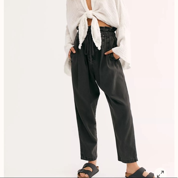 Free People Margate Pleated Trouser - Picture 1 of 4